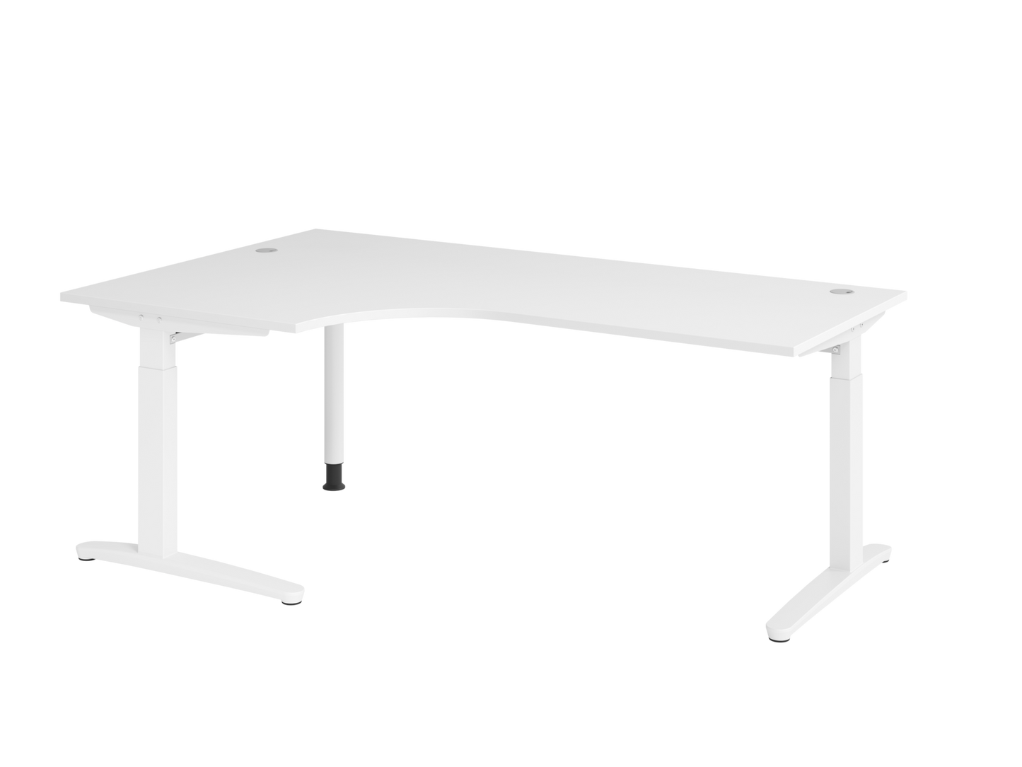 Schreibtisch XB82 C-Fuß 200x120cm 90°