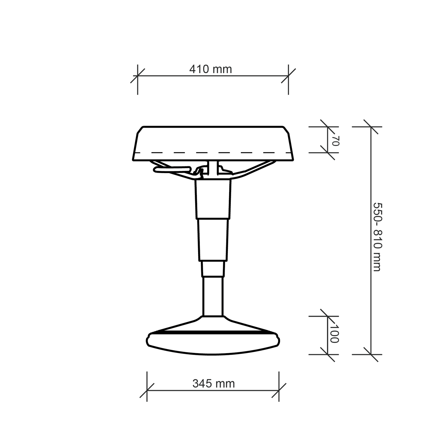 Bürohocker Serie VSST2