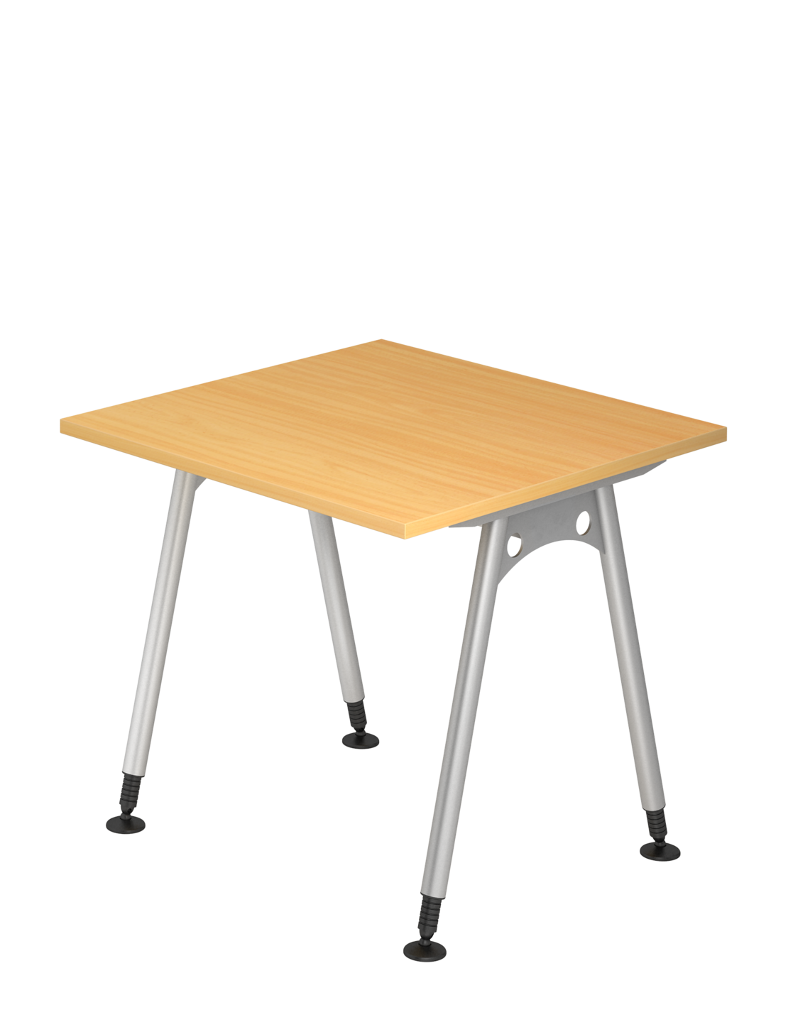 Schreibtisch AS08, 80 x 80 cm  Platte: