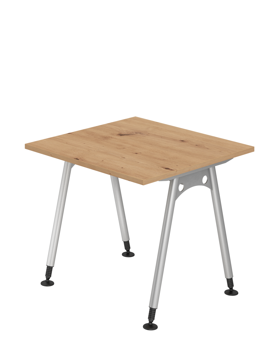Schreibtisch AS08, 80 x 80 cm  Platte: