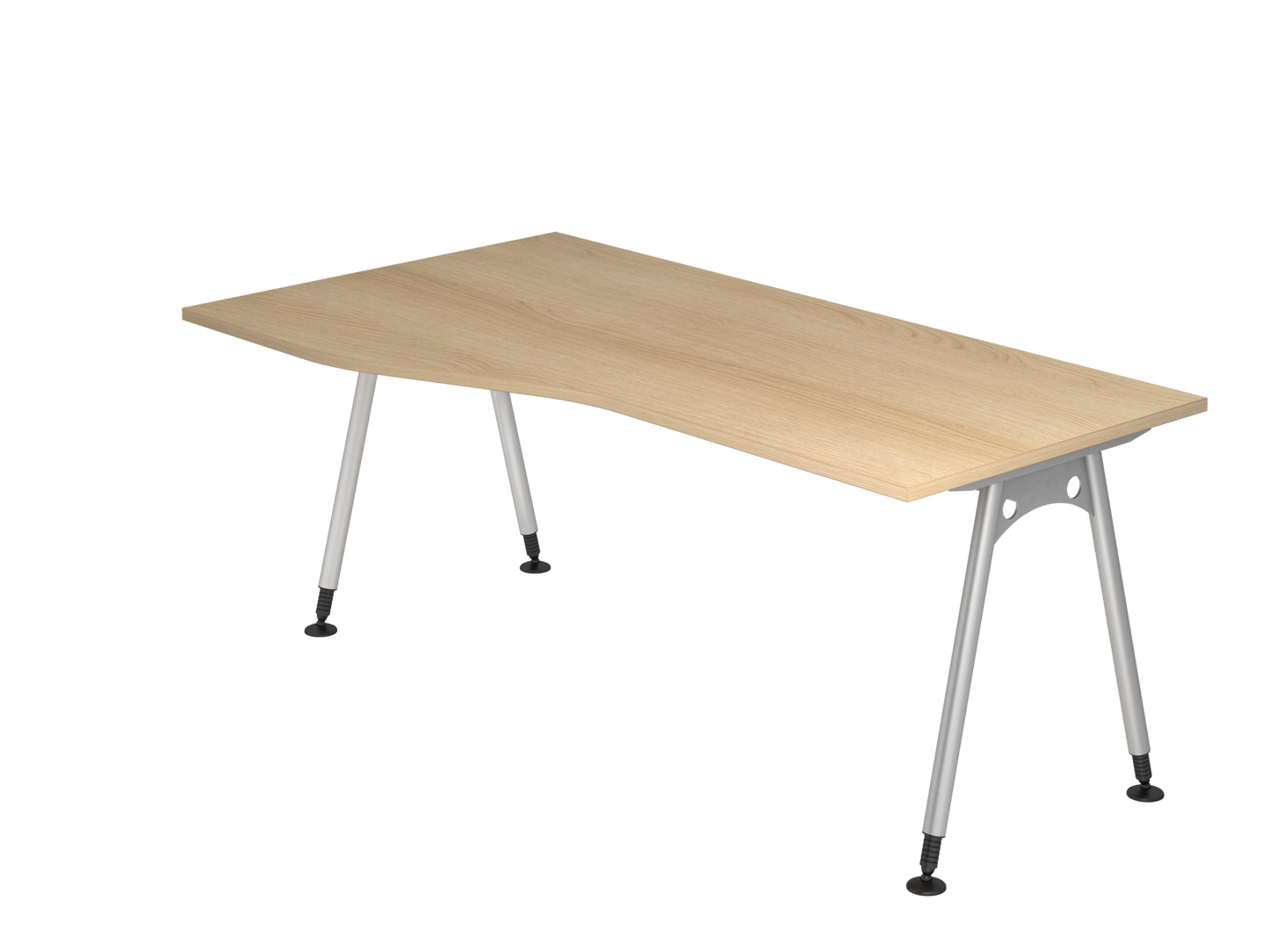 Schreibtisch AS18, 180 x 100/80cm