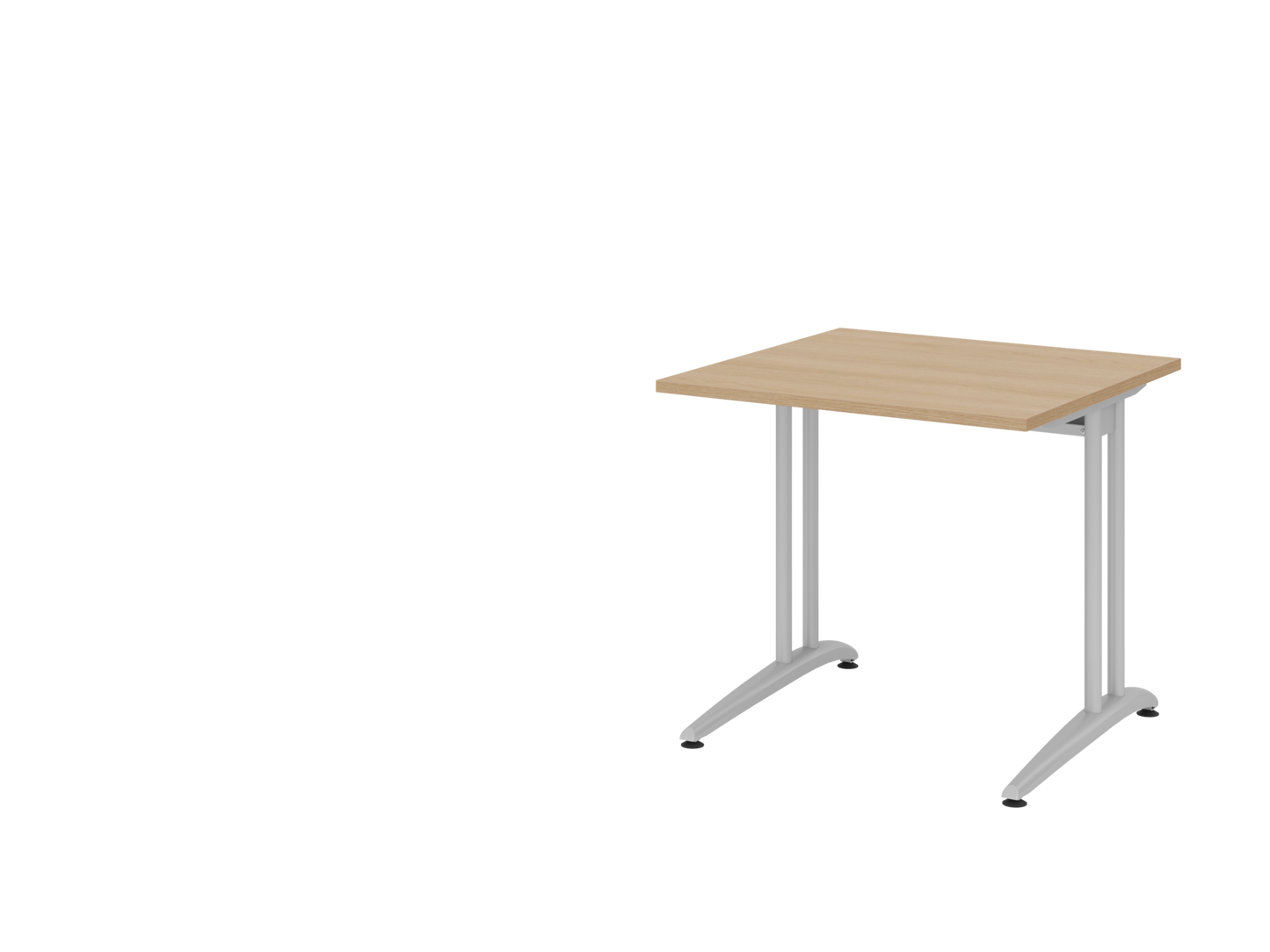 Schreibtisch BS08, 80 x 80 cm