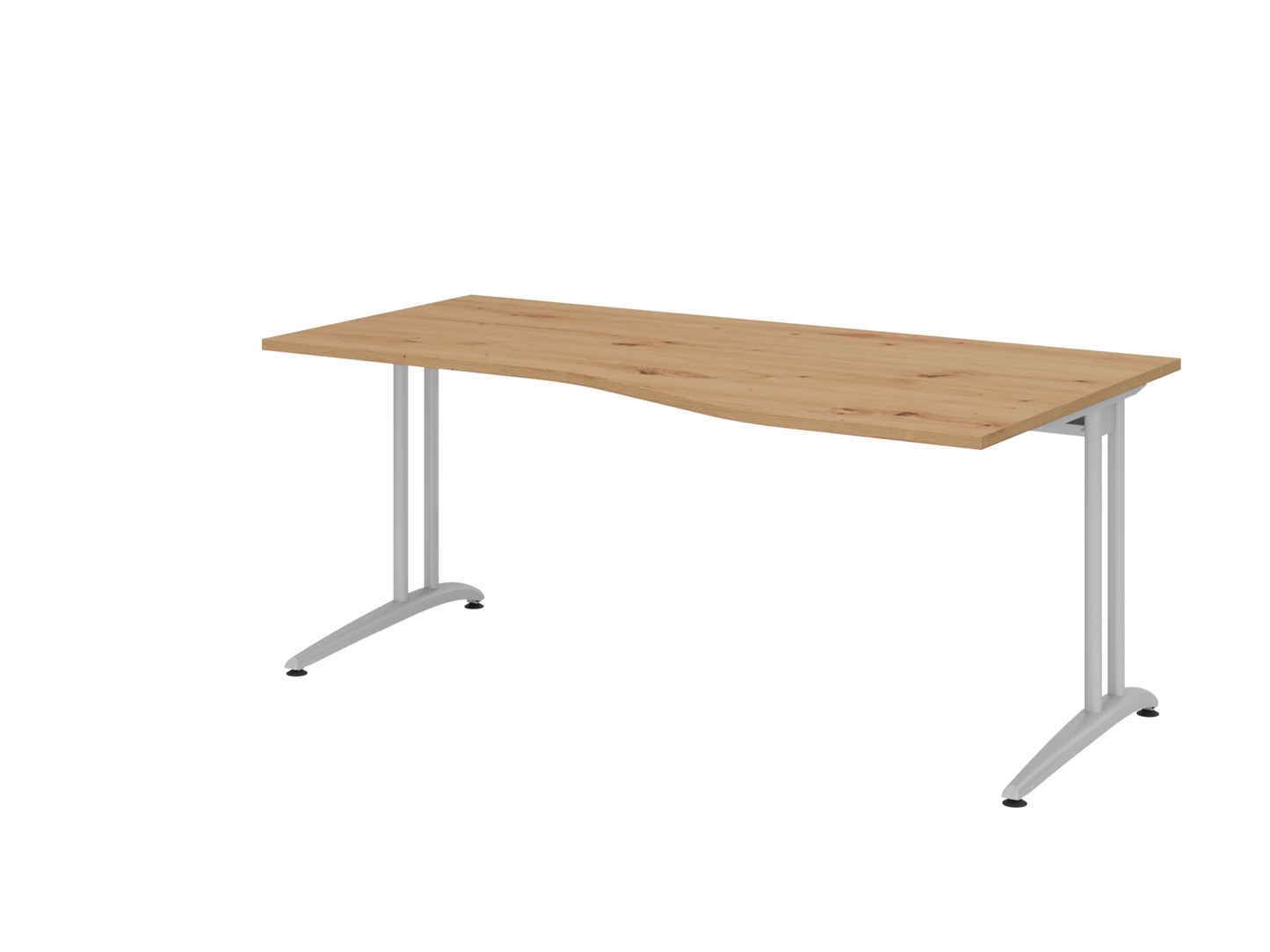 Schreibtisch BS18, 180 x 100/80cm