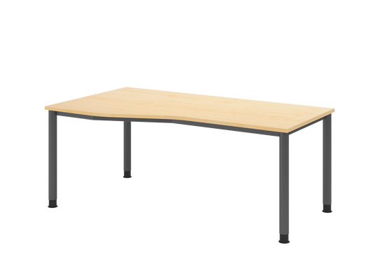 Schreibtisch HS18, 180 x 100/80cm