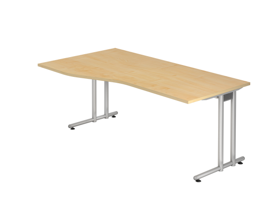 Schreibtisch NS18, 180 x 100/80cm