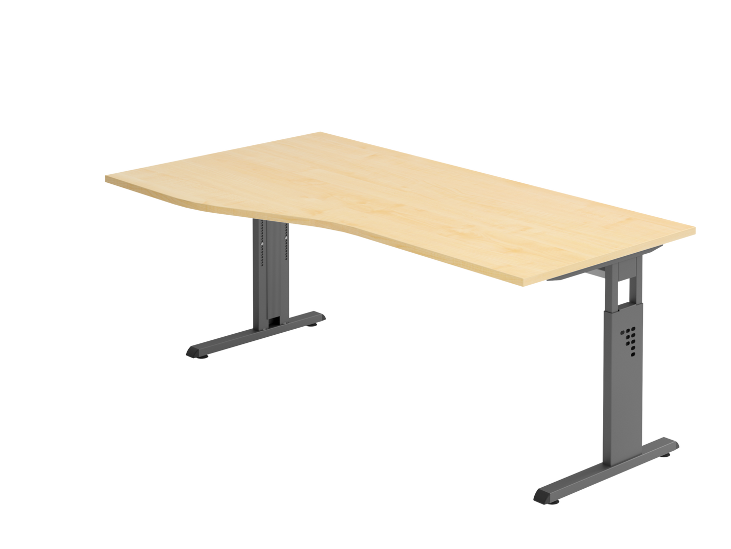 Schreibtisch OS18, 180 x 100/80cm