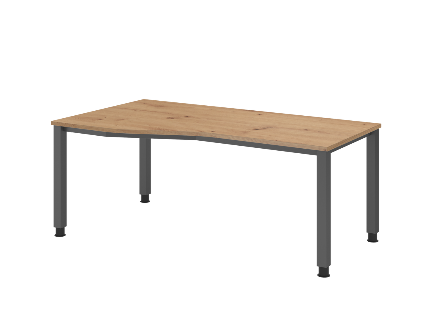Schreibtisch QS18, 180 x 100/80cm