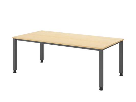 Schreibtisch QS2E, 200 x 100 cm