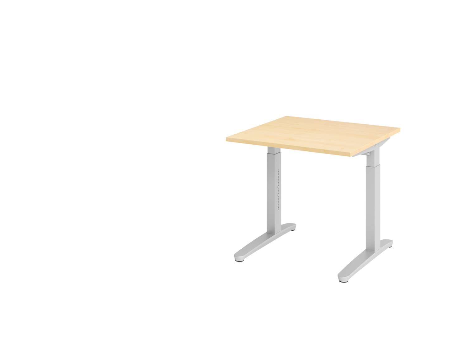 Schreibtisch XB08 C-Fuß 80x80cm