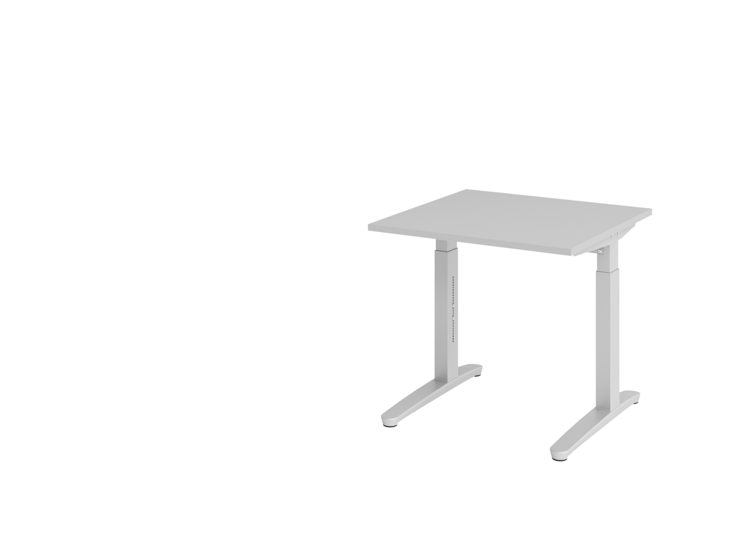 Schreibtisch XB08 C-Fuß 80x80cm