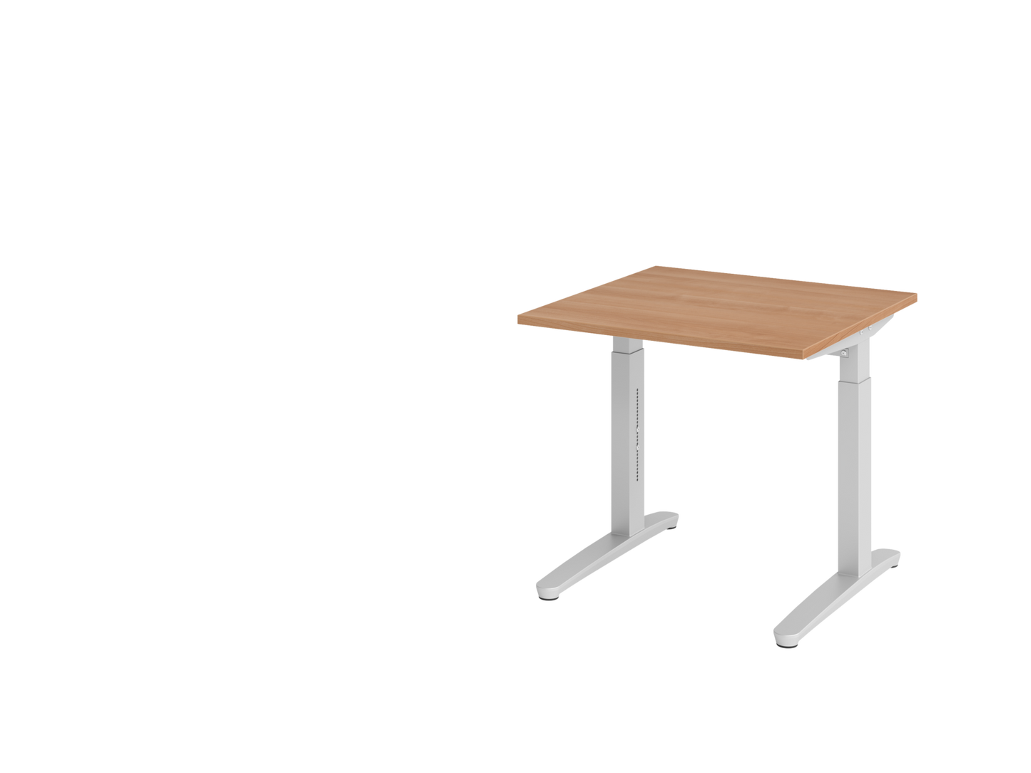 Schreibtisch XB08 C-Fuß 80x80cm