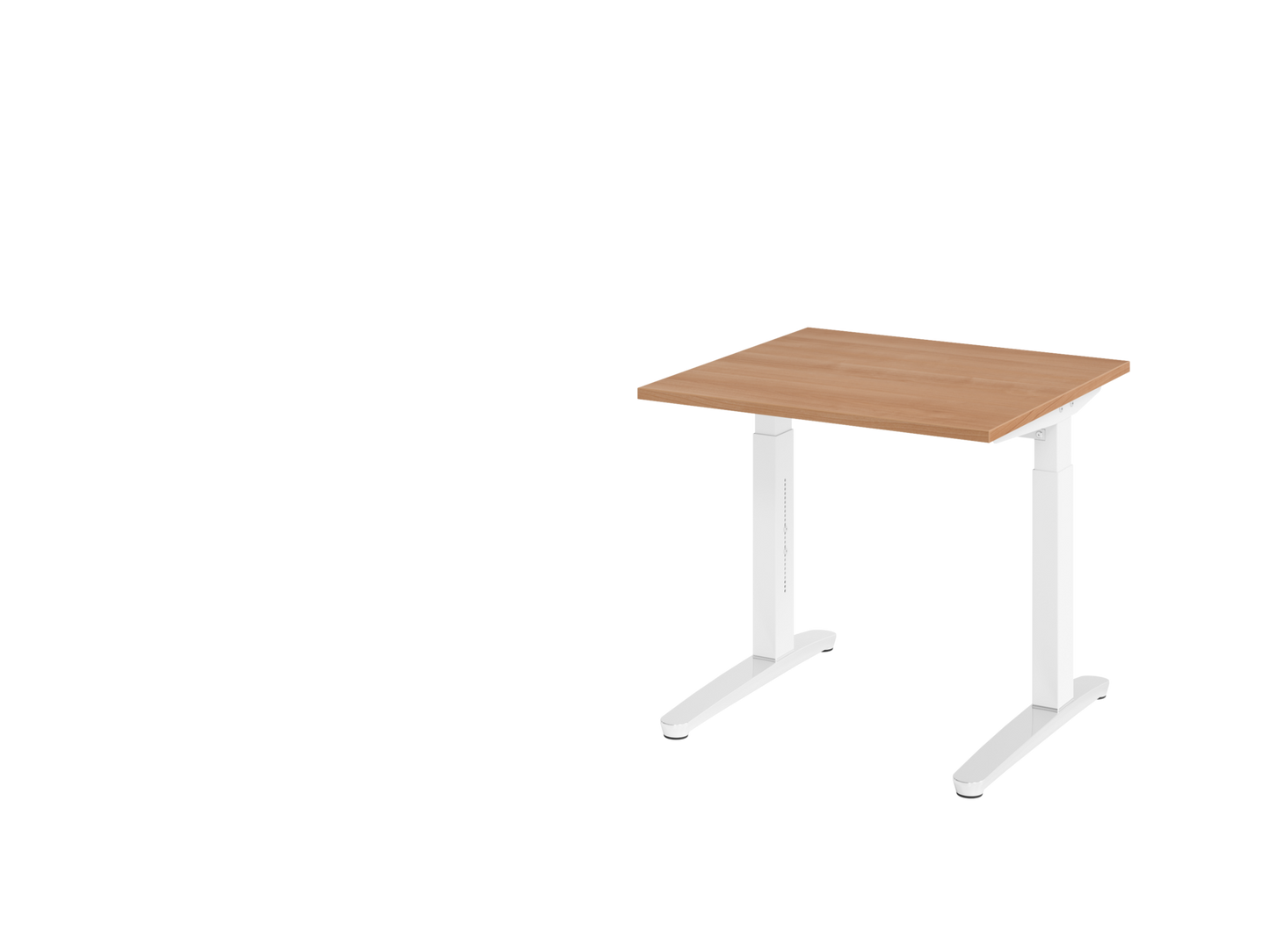 Schreibtisch XB08 C-Fuß 80x80cm