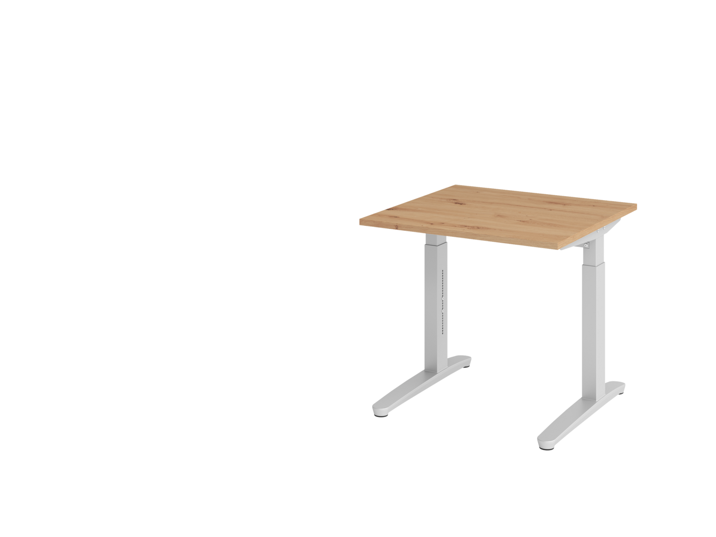 Schreibtisch XB08 C-Fuß 80x80cm
