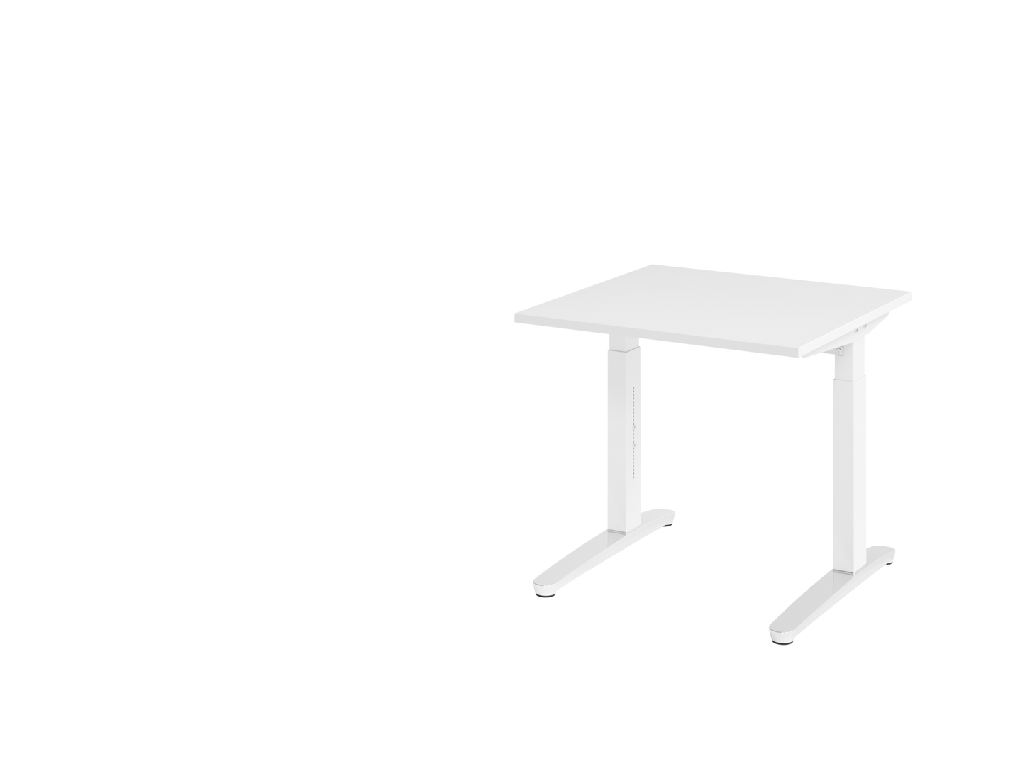 Schreibtisch XB08 C-Fuß 80x80cm