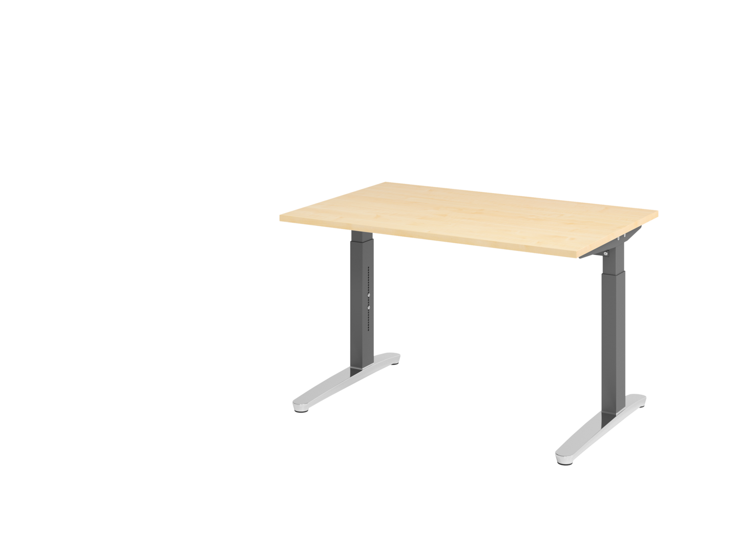 Schreibtisch XB12 C-Fuß 120x80cm