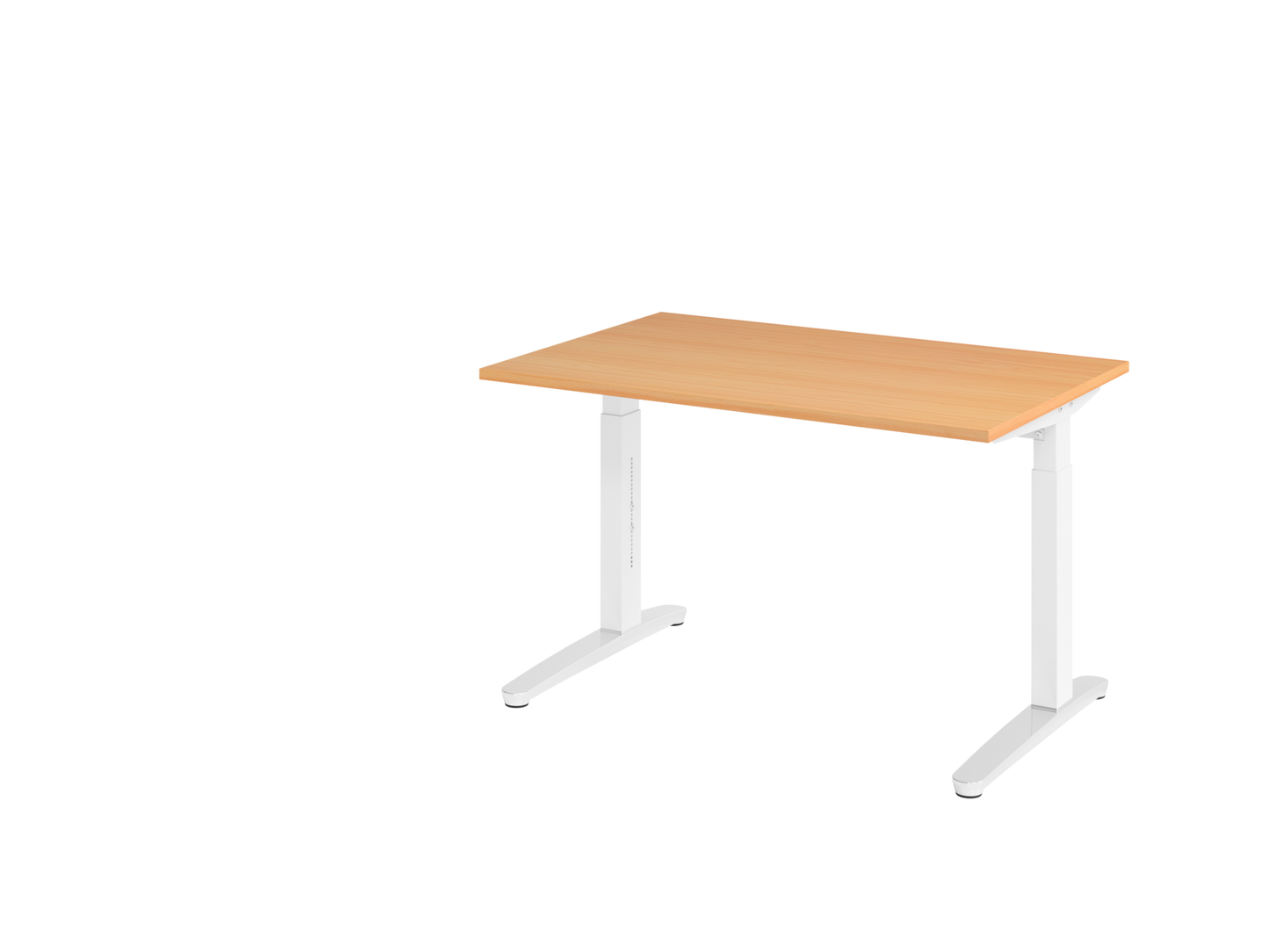Schreibtisch XB12 C-Fuß 120x80cm