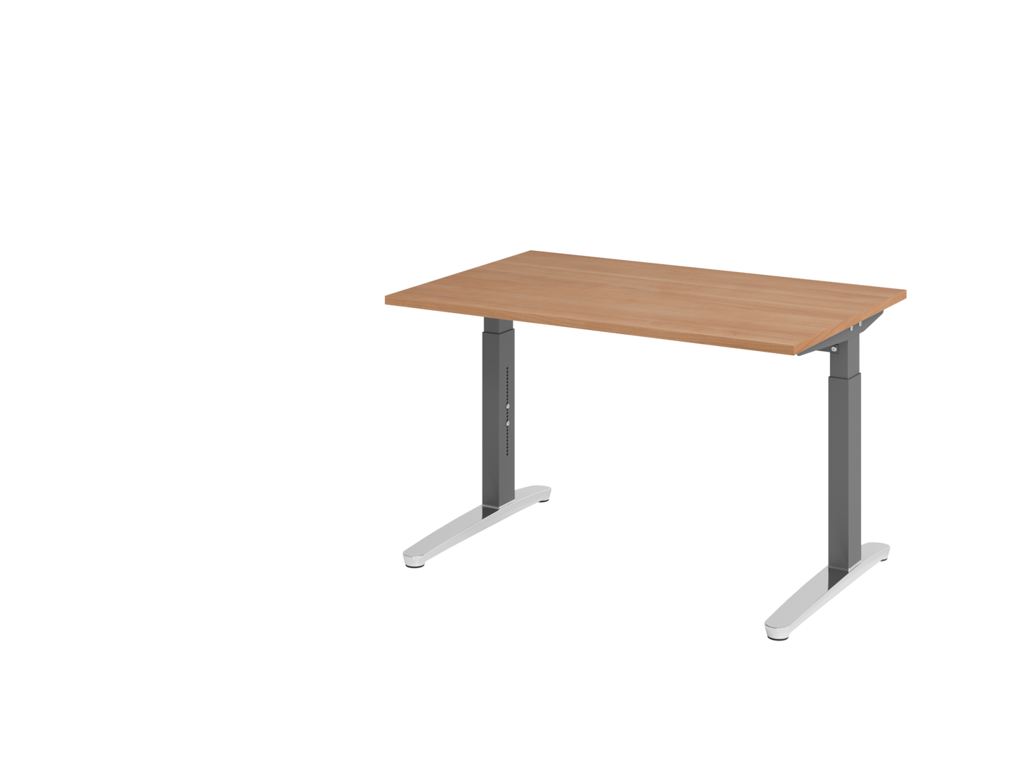 Schreibtisch XB12 C-Fuß 120x80cm