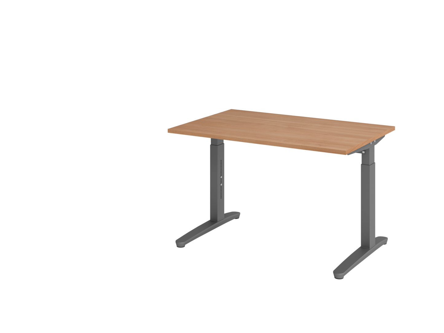Schreibtisch XB12 C-Fuß 120x80cm