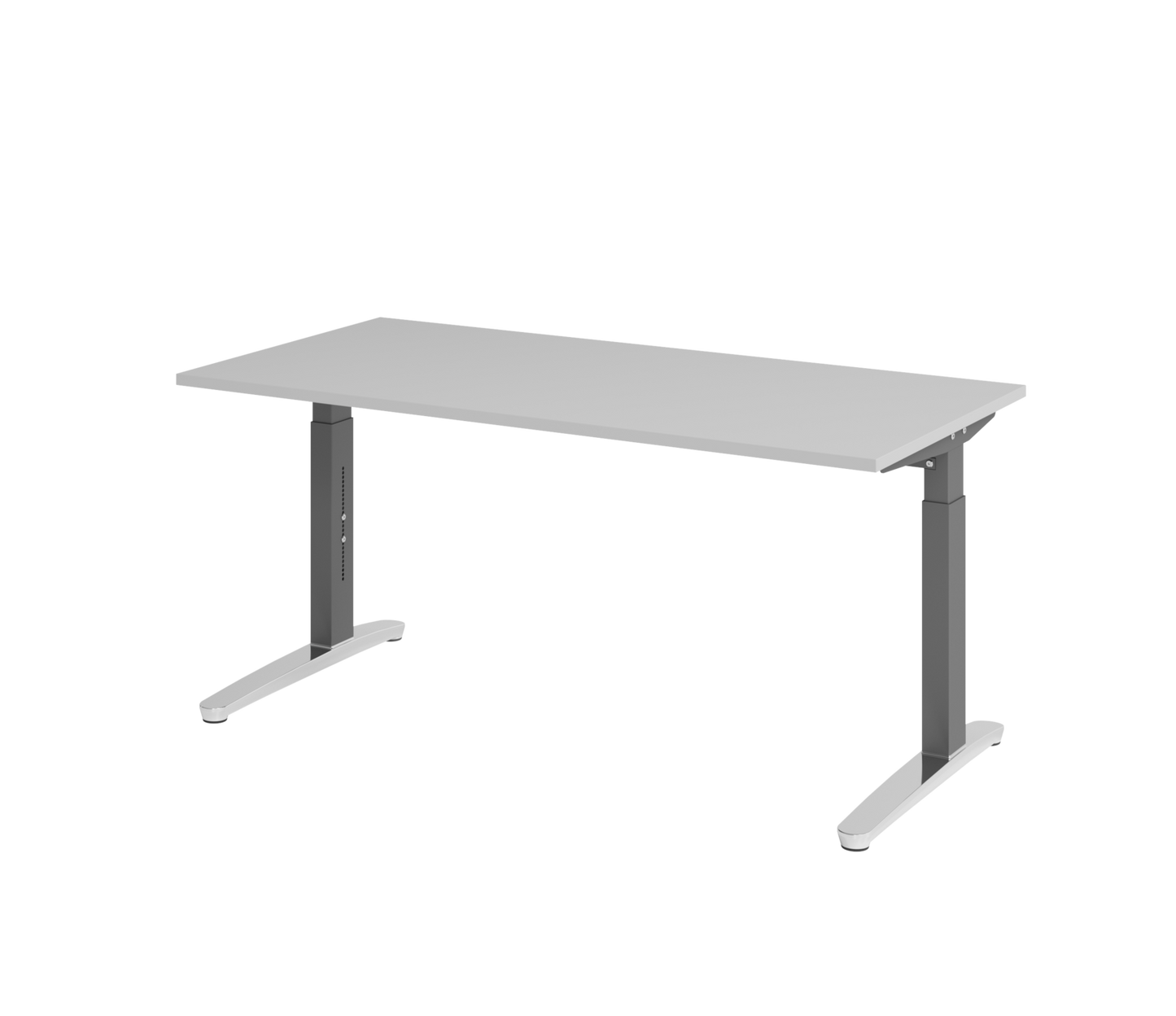 Schreibtisch XB16 C-Fuß 160x80cm