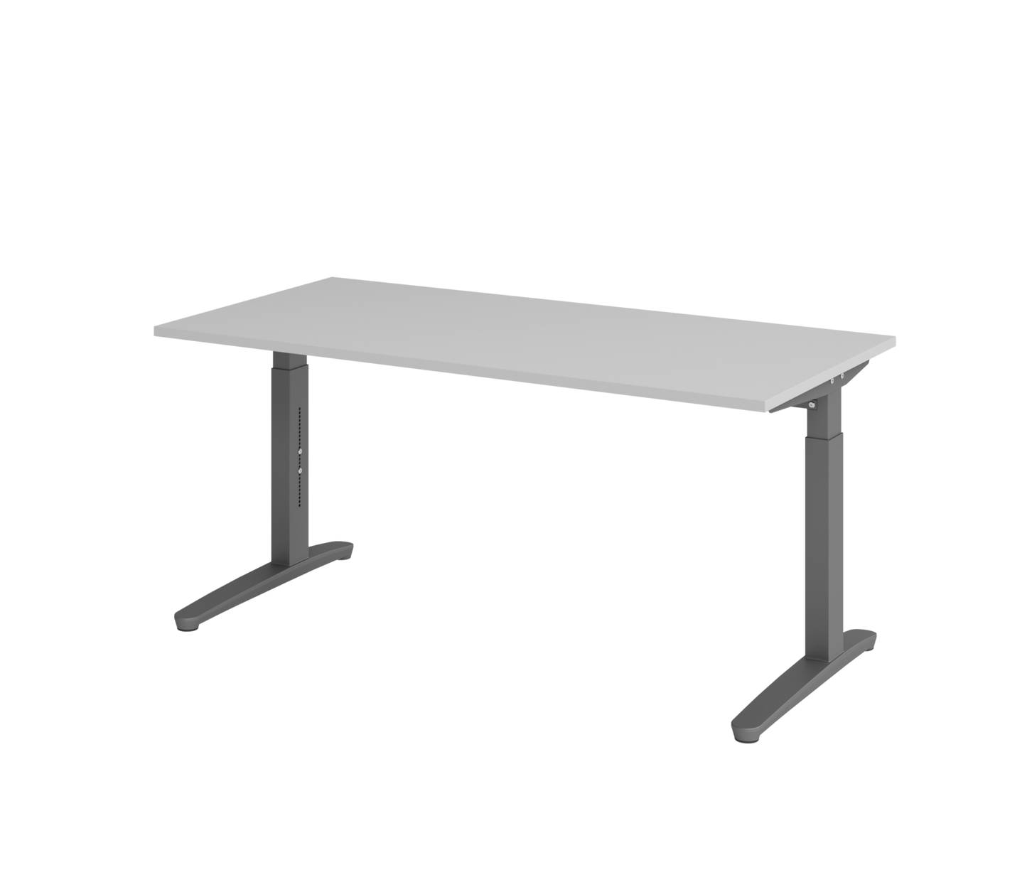 Schreibtisch XB16 C-Fuß 160x80cm