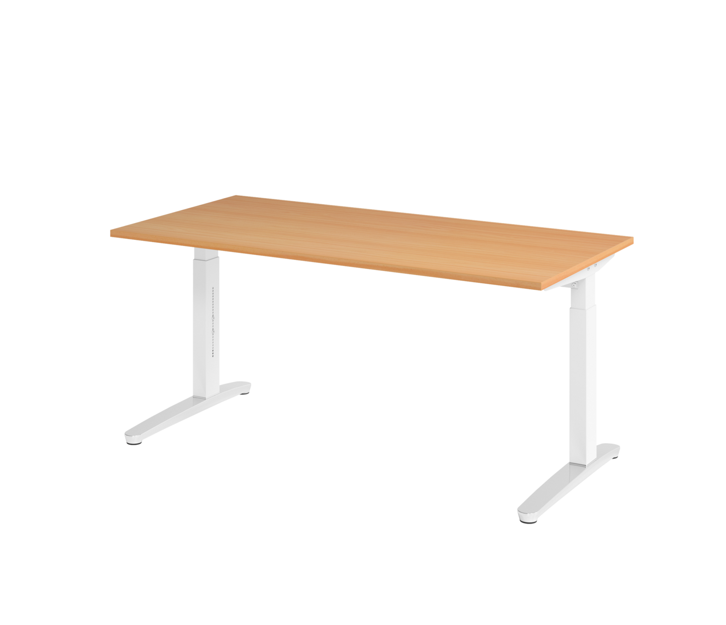 Schreibtisch XB16 C-Fuß 160x80cm