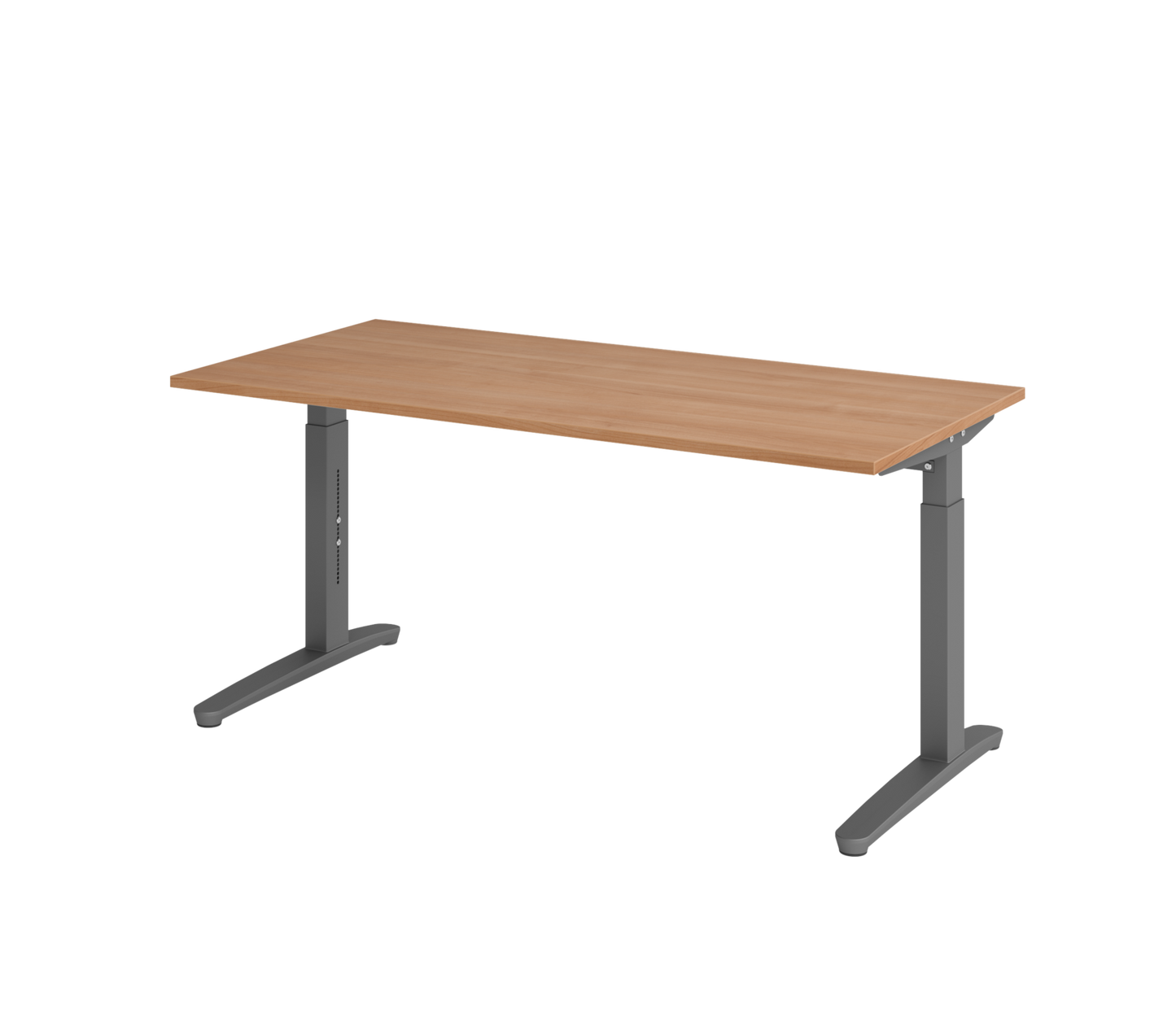 Schreibtisch XB16 C-Fuß 160x80cm