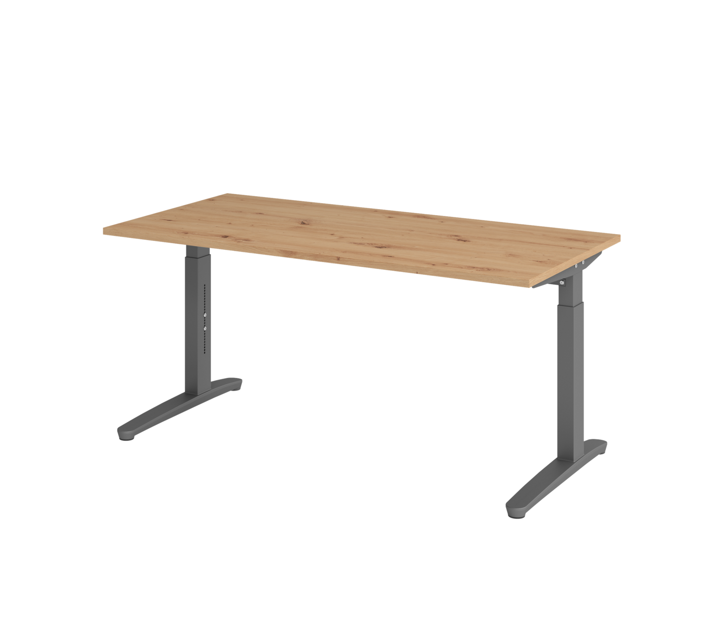 Schreibtisch XB16 C-Fuß 160x80cm