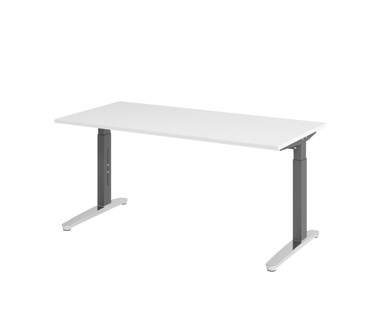 Schreibtisch XB16 C-Fuß 160x80cm