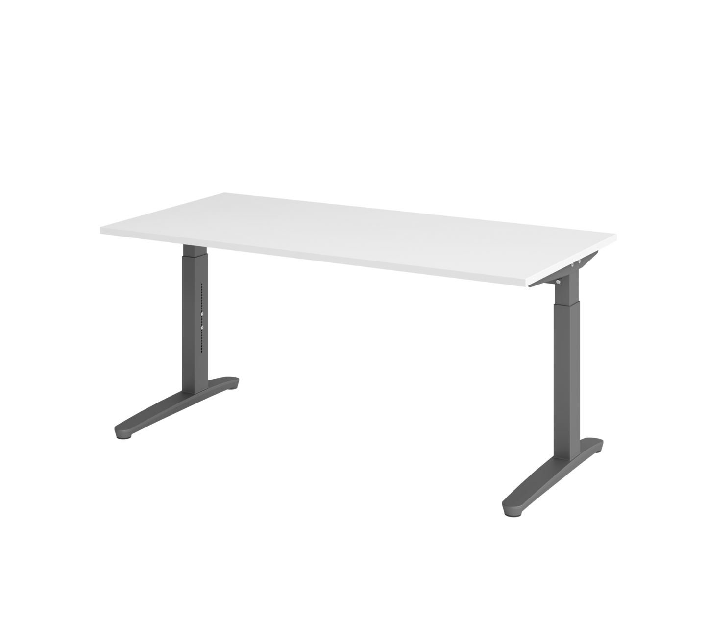 Schreibtisch XB16 C-Fuß 160x80cm