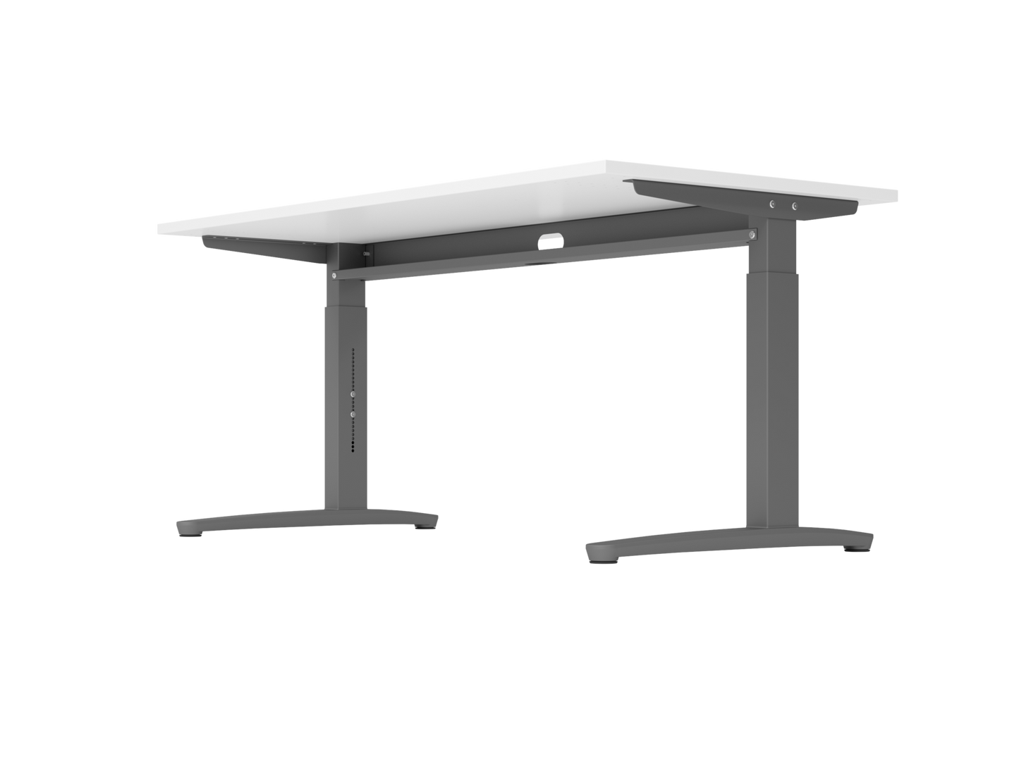 Schreibtisch XB16 C-Fuß 160x80cm