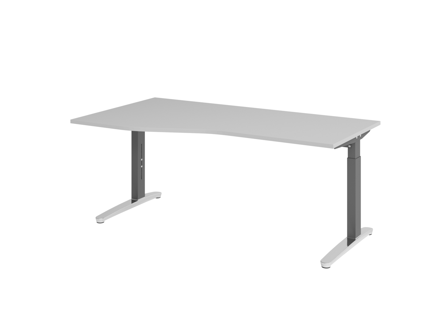 Schreibtisch XB18 C-Fuß 180x100/80cm