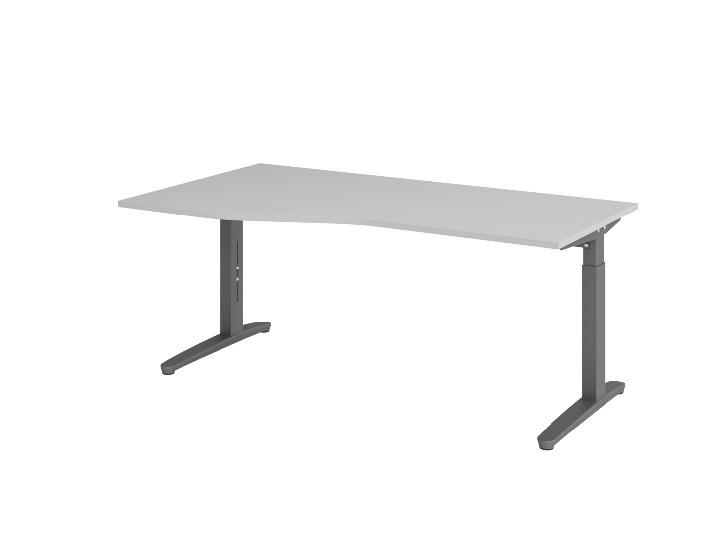 Schreibtisch XB18 C-Fuß 180x100/80cm