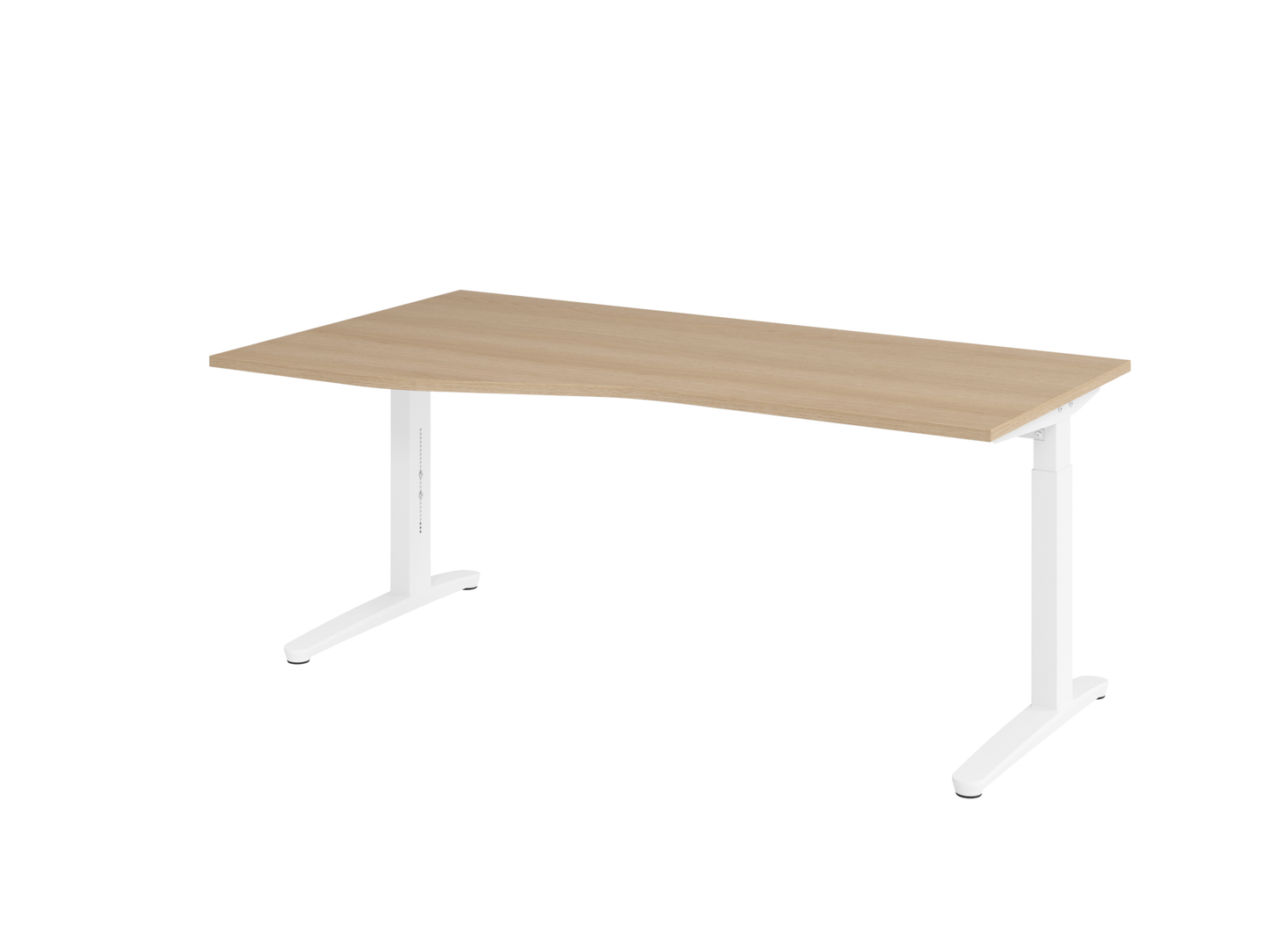 Schreibtisch XB18 C-Fuß 180x100/80cm