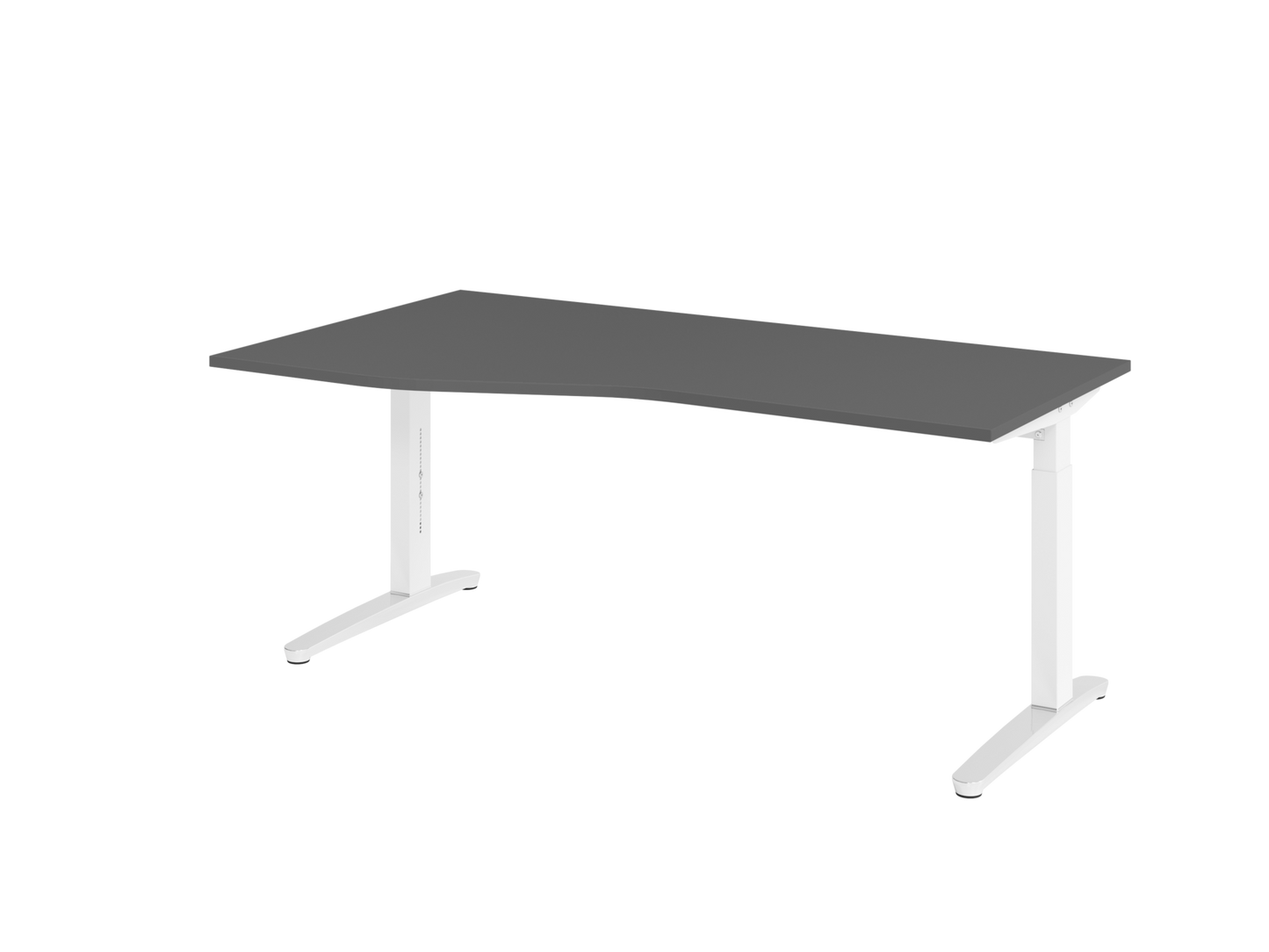 Schreibtisch XB18 C-Fuß 180x100/80cm
