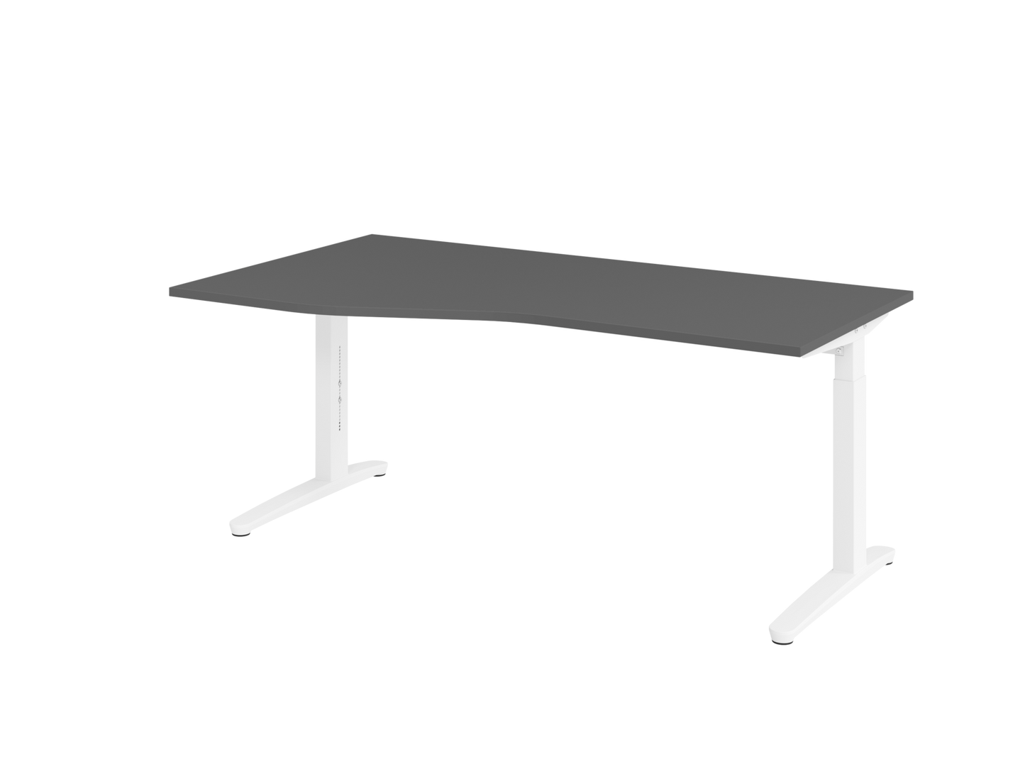 Schreibtisch XB18 C-Fuß 180x100/80cm