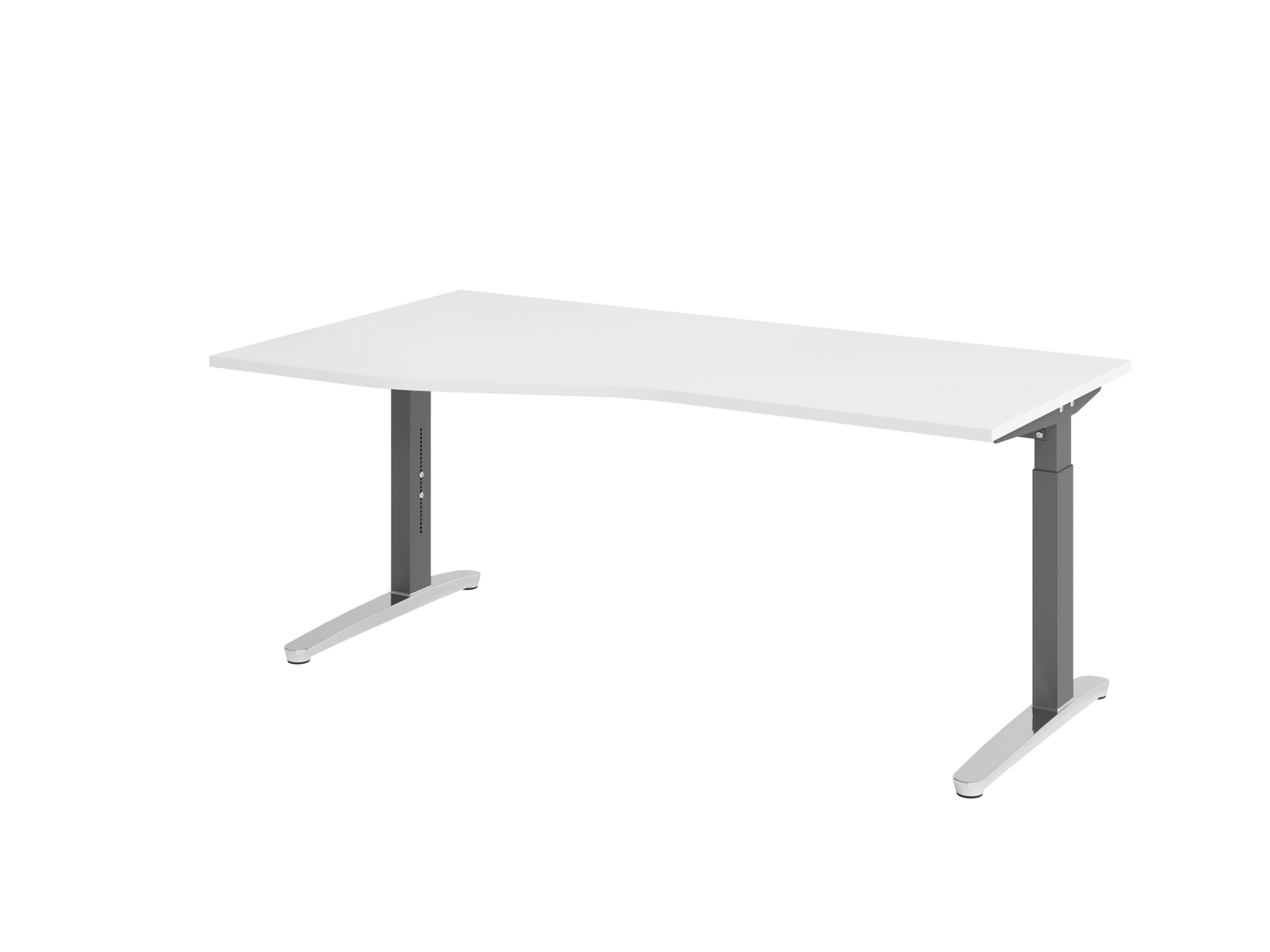 Schreibtisch XB18 C-Fuß 180x100/80cm