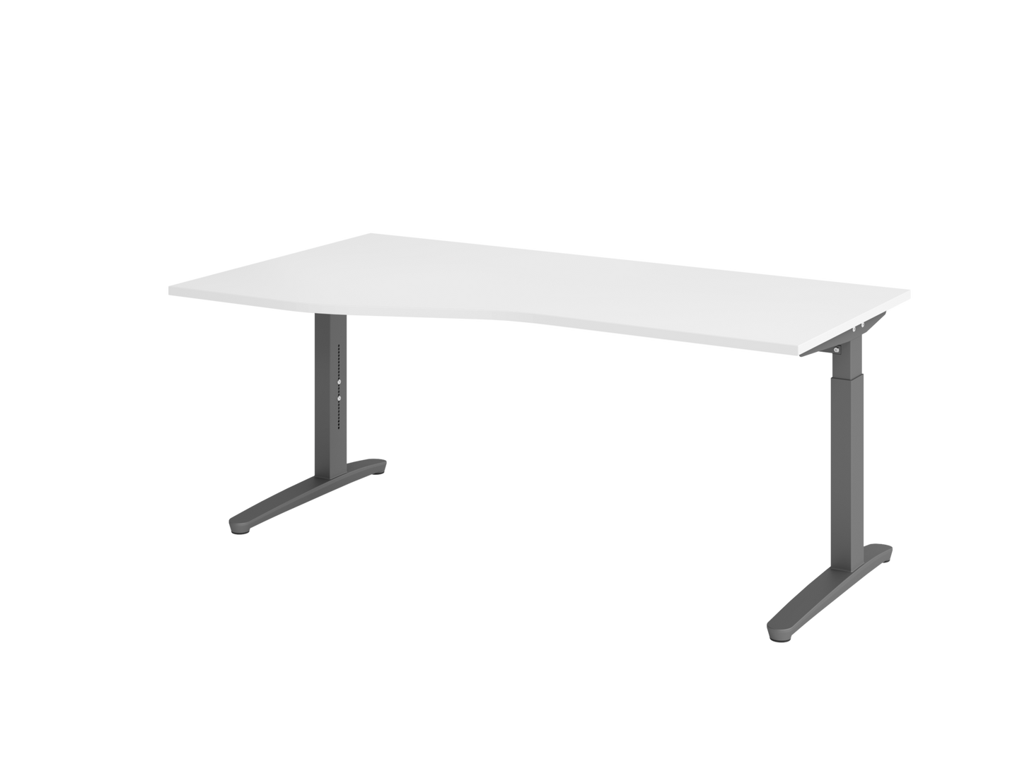 Schreibtisch XB18 C-Fuß 180x100/80cm