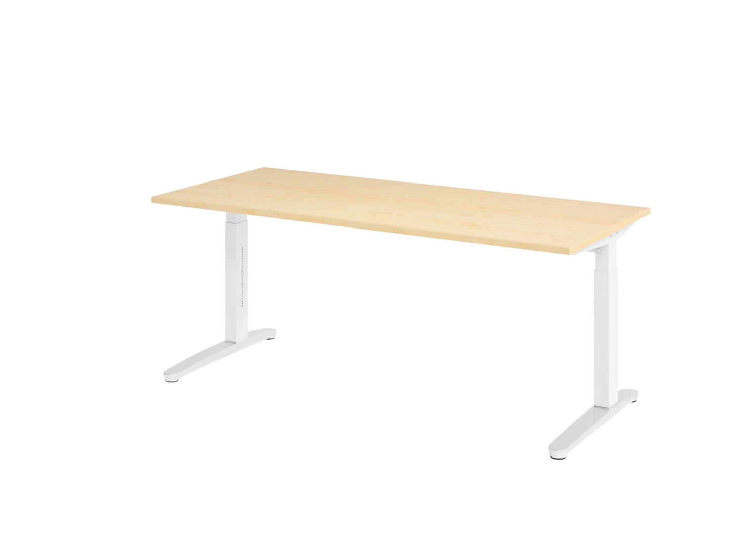 Schreibtisch XB19 C-Fuß 180x80cm