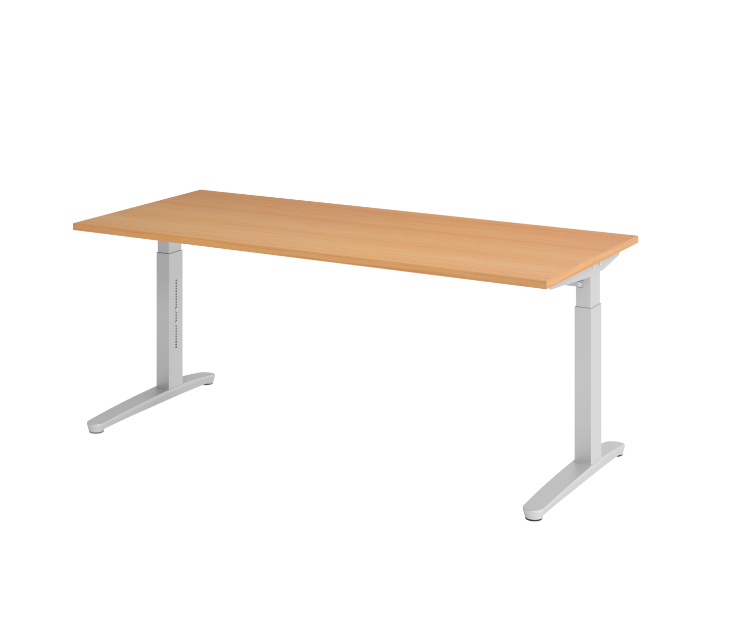 Schreibtisch XB19 C-Fuß 180x80cm