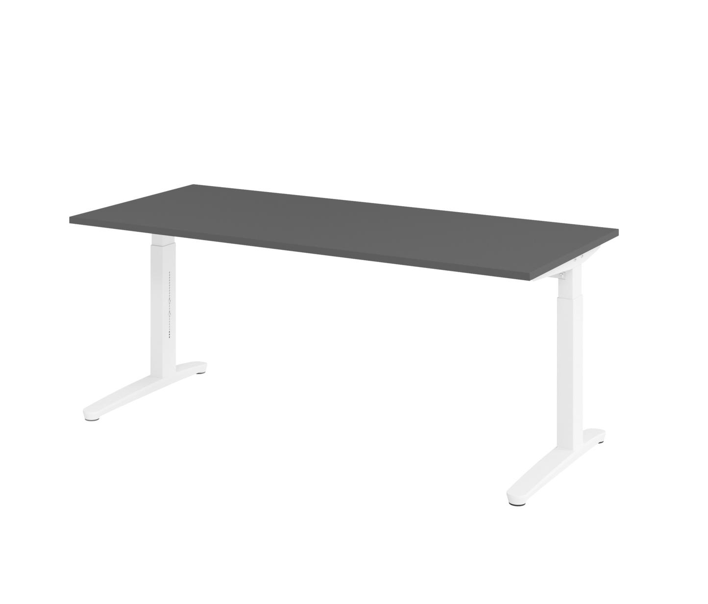 Schreibtisch XB19 C-Fuß 180x80cm