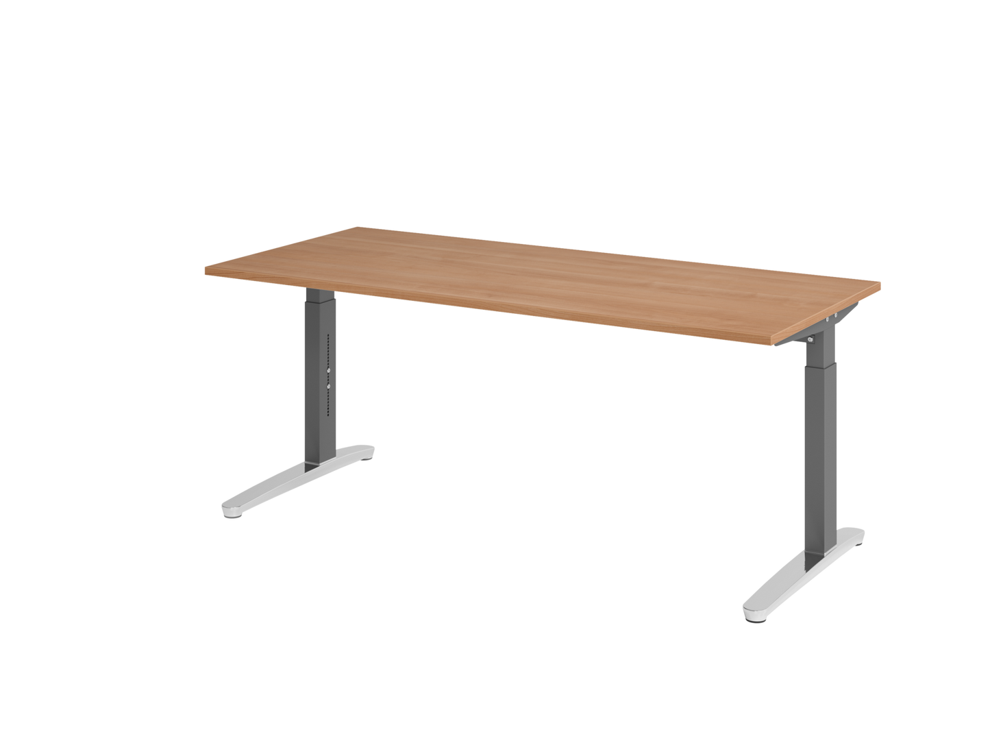 Schreibtisch XB19 C-Fuß 180x80cm