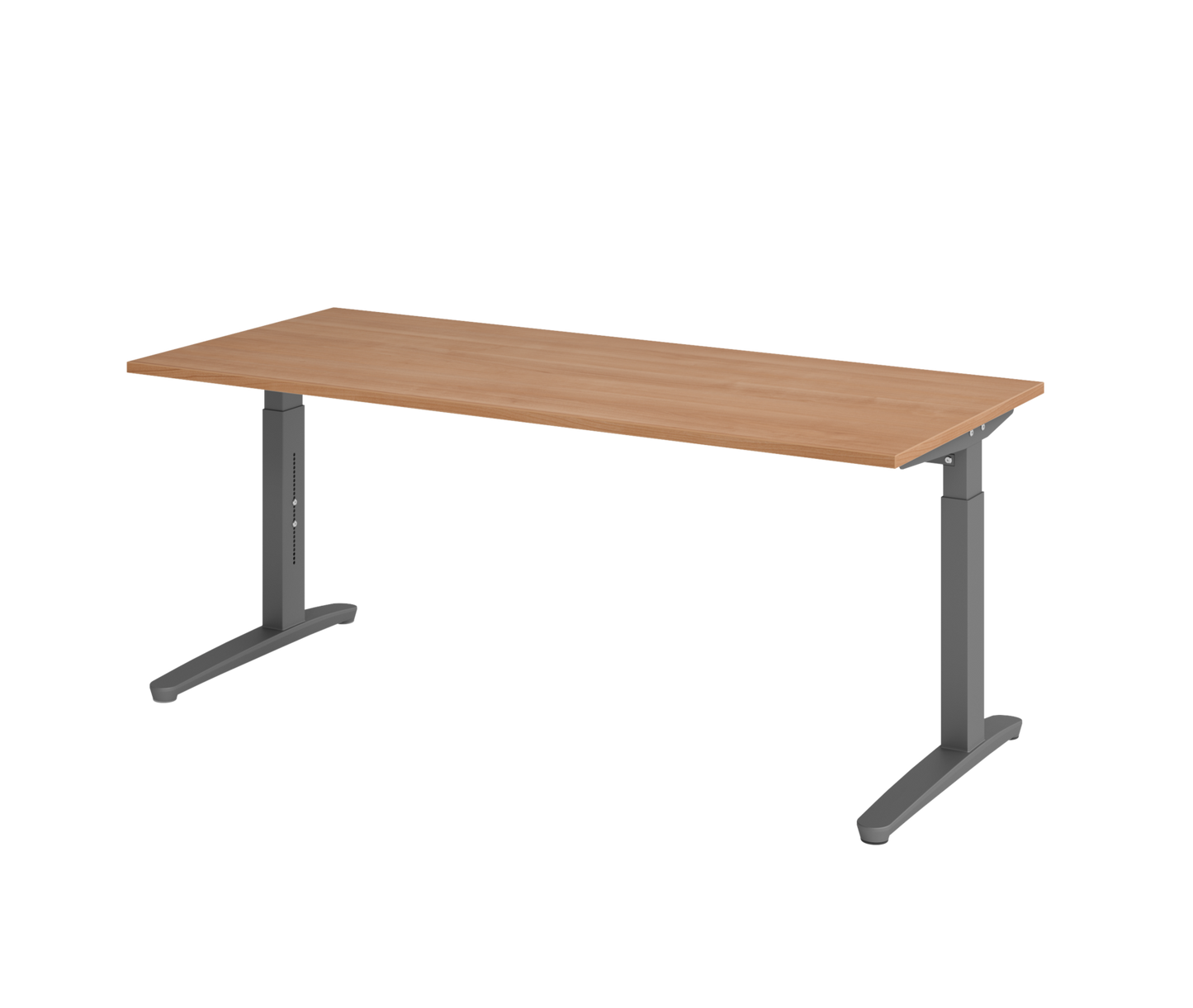 Schreibtisch XB19 C-Fuß 180x80cm