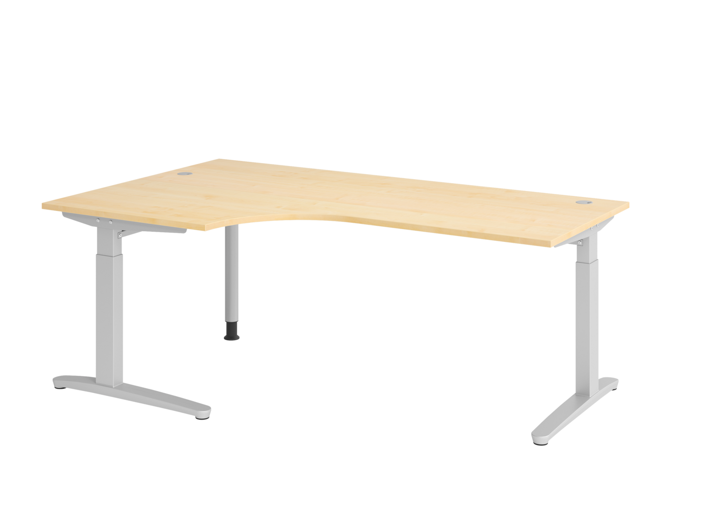Schreibtisch XB82 C-Fuß 200x120cm 90°