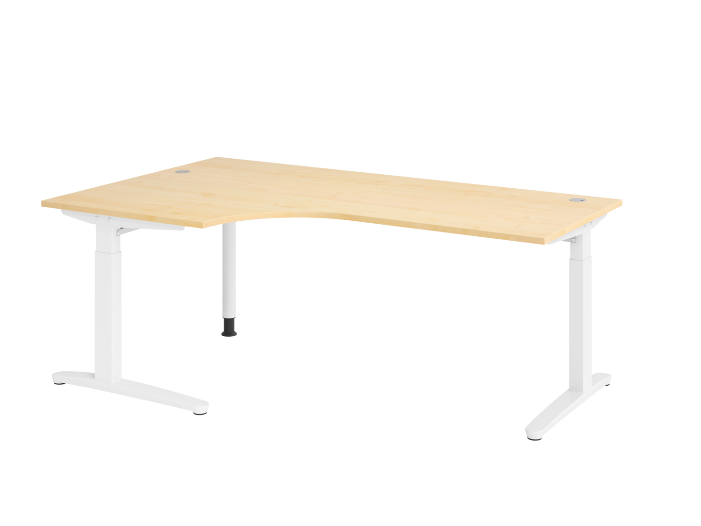 Schreibtisch XB82 C-Fuß 200x120cm 90°