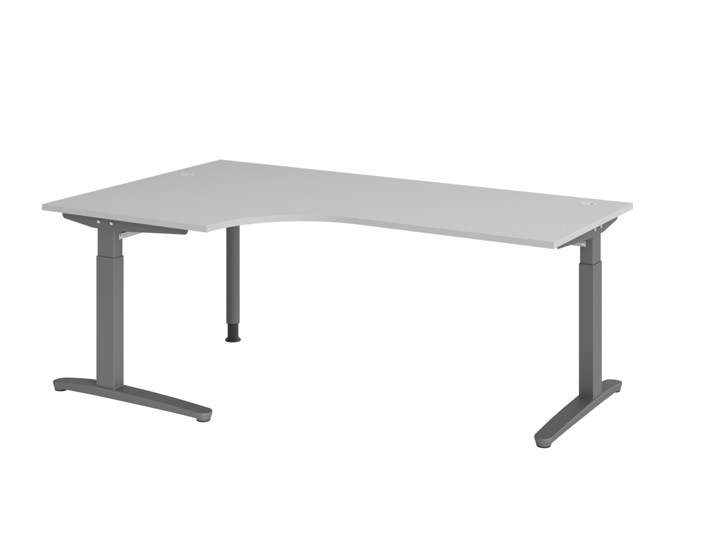 Schreibtisch XB82 C-Fuß 200x120cm 90°