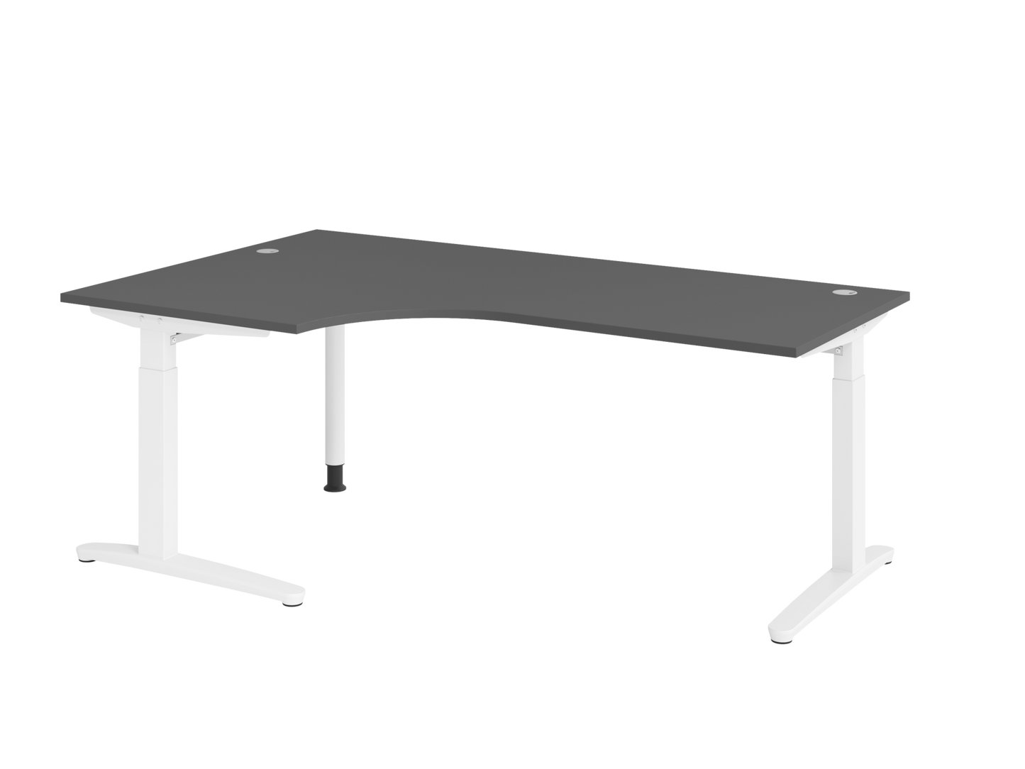 Schreibtisch XB82 C-Fuß 200x120cm 90°
