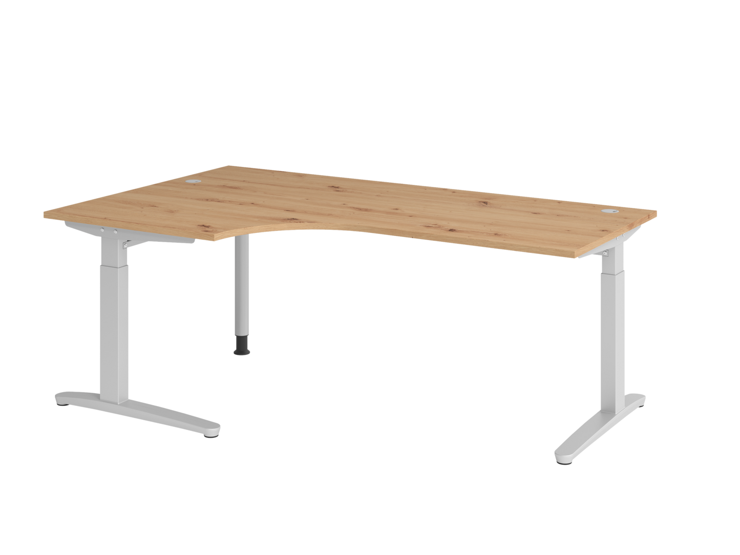 Schreibtisch XB82 C-Fuß 200x120cm 90°
