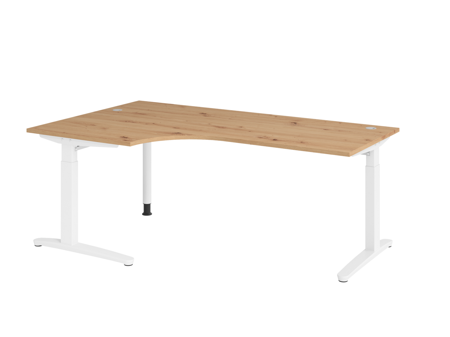 Schreibtisch XB82 C-Fuß 200x120cm 90°