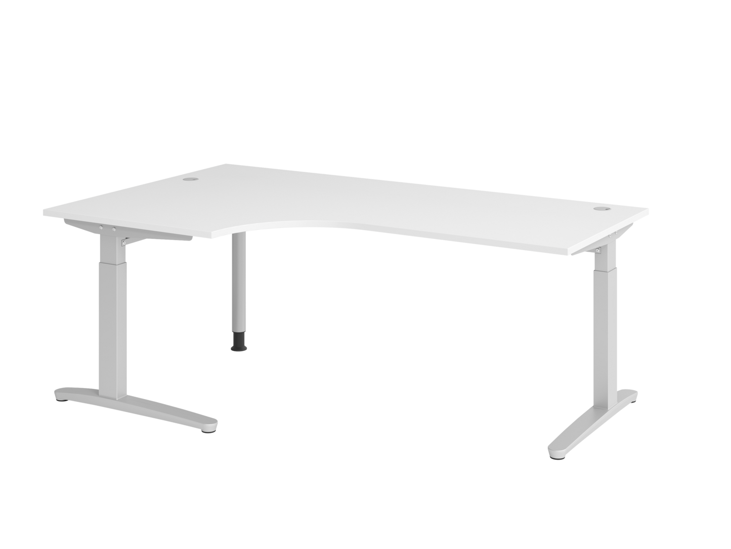 Schreibtisch XB82 C-Fuß 200x120cm 90°
