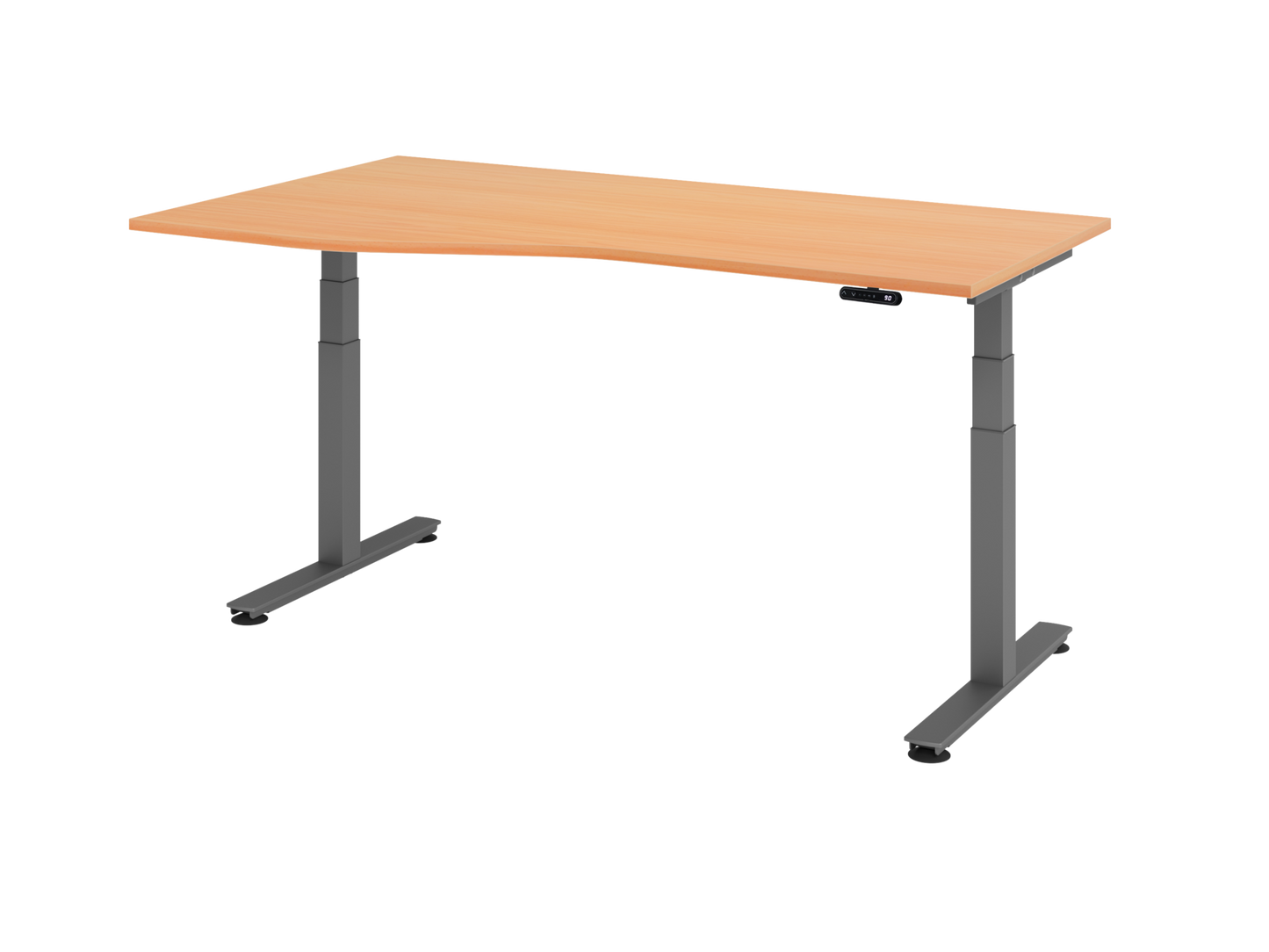 Schreibtisch XDSM18, 180 x 100/80cm
